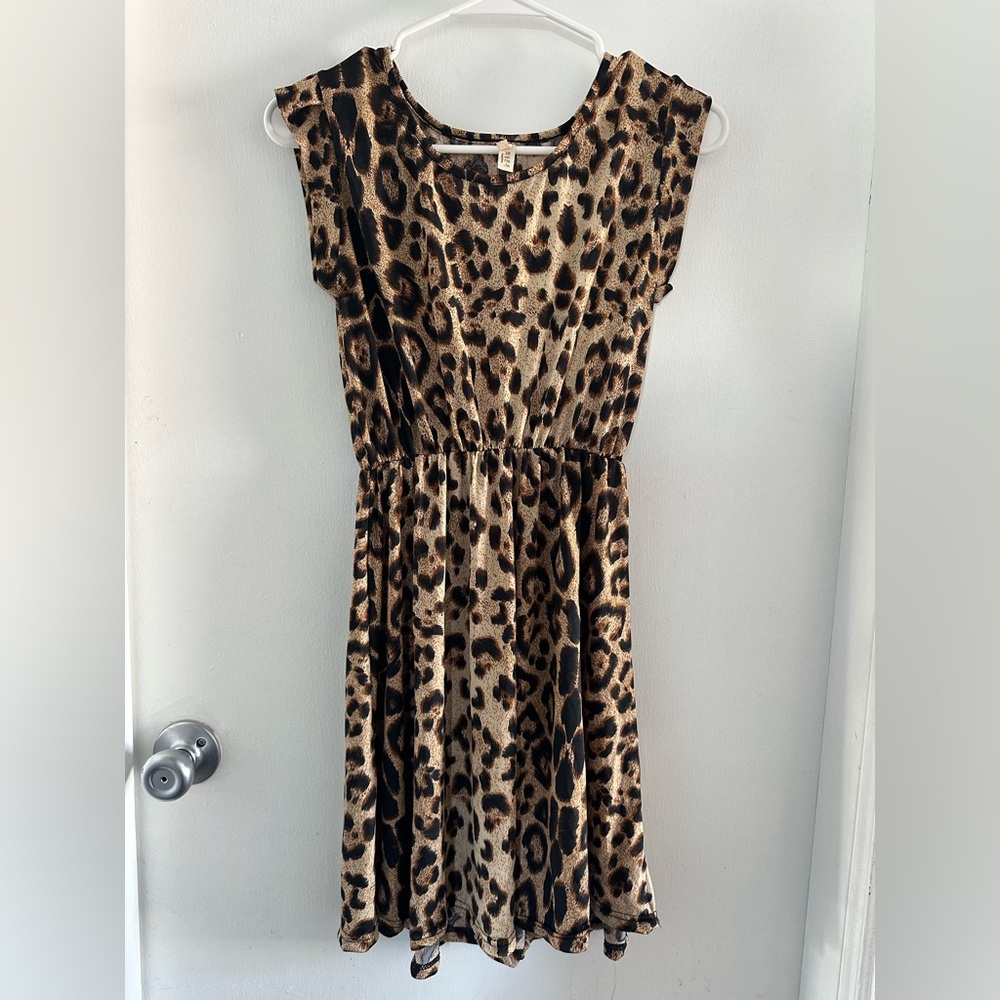 🌻 Animal Print Mini Dress 🌻